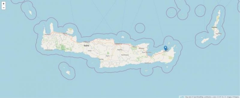 Sitia Kreta, Sita, Etagenwohnung zum Verkauf ideal für eine touristische Vermietung Wohnung kaufen